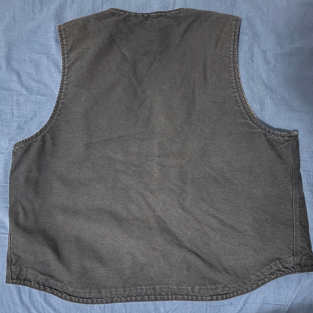 Carhartt Vest Relaxed Fit Washed Duck Sherpa-Lined Vest
"Black" Men's XL - Picture 5 of 5